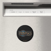 Aimant Badge NO-MAJ™ en or et marbre (In Situ (Lave-vaisselle))