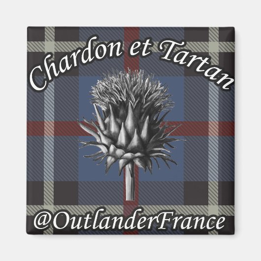 Aimant Badge Outlander France (Devant)