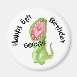 Aimant Badge personnalisé - Joyeux anniversaire (5 ans)