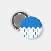 Aimant Badge Populace du canton de Grey Gargoyles (Recto/Verso)