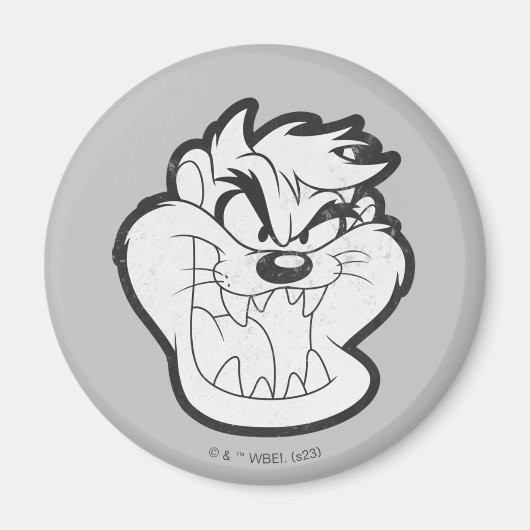 Aimant Badge TAZ™ Evil Grin (Devant)