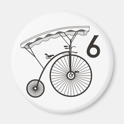 Aimant Badge Villager 6 (Devant)