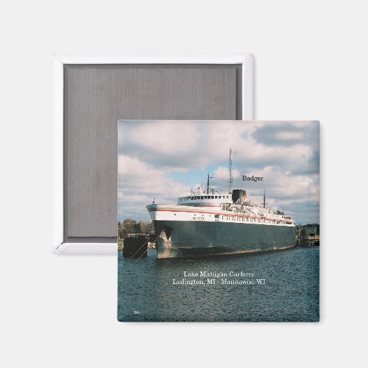 Aimant Badger (Recto/Verso)