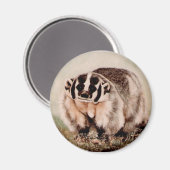 Aimant Badger dans le brouillard (Recto/Verso)