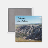 Aimant Badlands, Dakota du Sud (Recto/Verso)