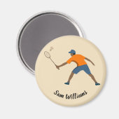 Aimant Badminton (Recto/Verso)