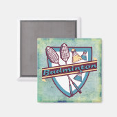 Aimant Badminton (Recto/Verso)