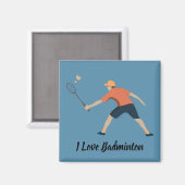Aimant Badminton (Recto/Verso)