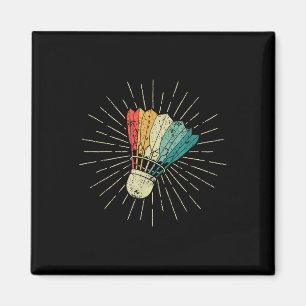 Aimant Badminton Athlète Coloré Hommes Femmes Enfants Vol