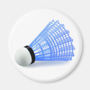 Aimant Badminton Shuttlecock Birdie Blue Sports