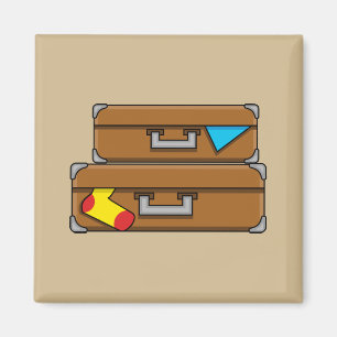 Aimant Bagages de dessin