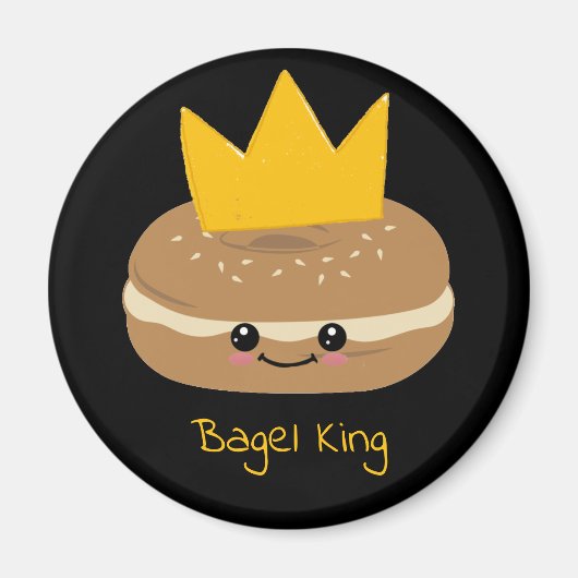 Aimant Bagel King Bagel Buddies (Devant)