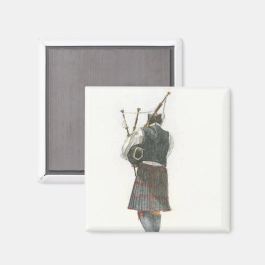 Aimant Bagpiper (Recto/Verso)