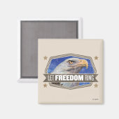 Aimant Bague de liberté Eagle-Let (Recto/Verso)