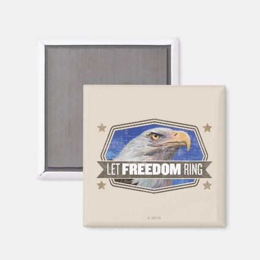 Aimant Bague de liberté Eagle-Let (Recto/Verso)
