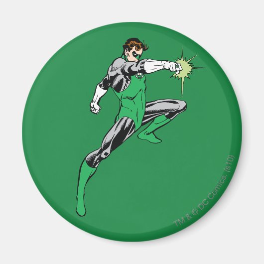 Aimant Bague de pointes de lanterne verte (Devant)