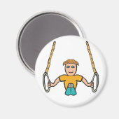 Aimant Bagues gymnastiques (Recto/Verso)