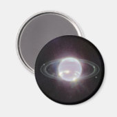 Aimant Bagues JWST de la planète Neptune (Recto/Verso)