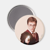 Aimant Baguette Harry Potter Points (Recto/Verso)