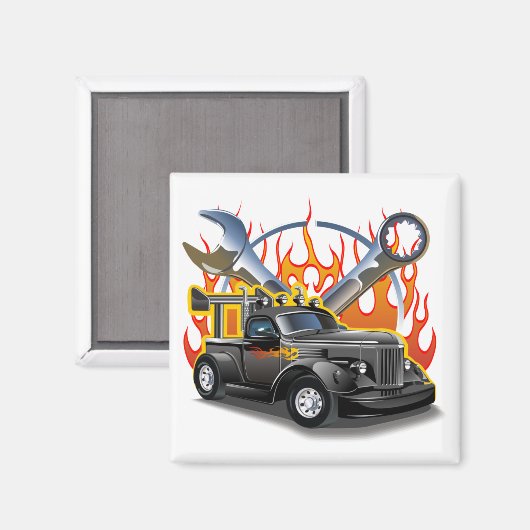 Aimant Baguette rétro (Recto/Verso)