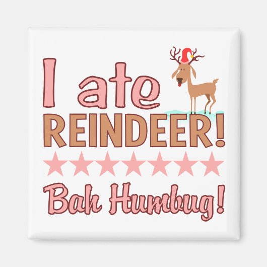 Aimant Bah Humbug Reinder (Devant)