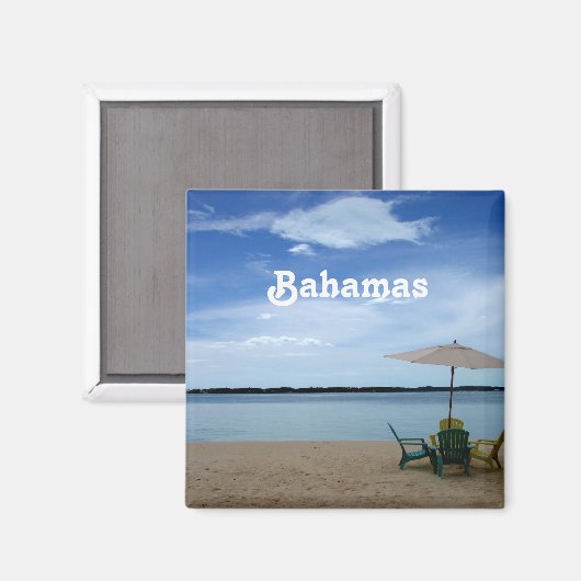 Aimant Bahama Beach (Recto/Verso)
