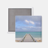 Aimant BAHAMAS, île de Grand Bahama, côté est : (Recto/Verso)