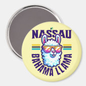 Aimant Bahamas Souvenir Cadeau : Nassau Bahamas Bahama Ll (Recto/Verso)