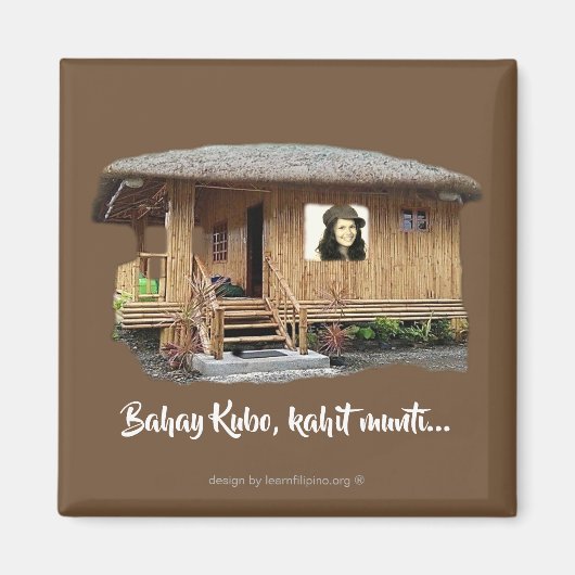 Aimant Bahay Kubo.. Kahit munti (Devant)