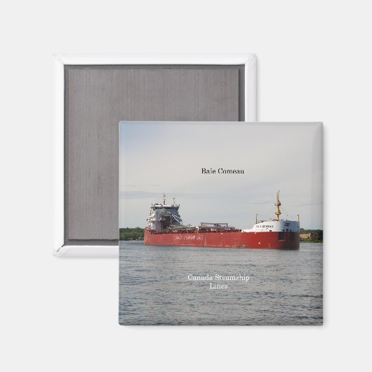 aimant Baie Comeau (Recto/Verso)