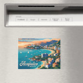 Aimant Baie d'Acapulco Mexique (In Situ (Lave-vaisselle))