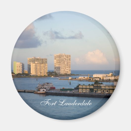 Aimant Baie de Fort Lauderdale (Devant)