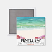 Aimant Baie de Pentle, Tresco, îles Scilly (Recto/Verso)