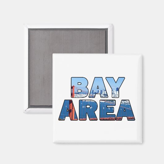 Aimant Baie de San Francisco (Recto/Verso)