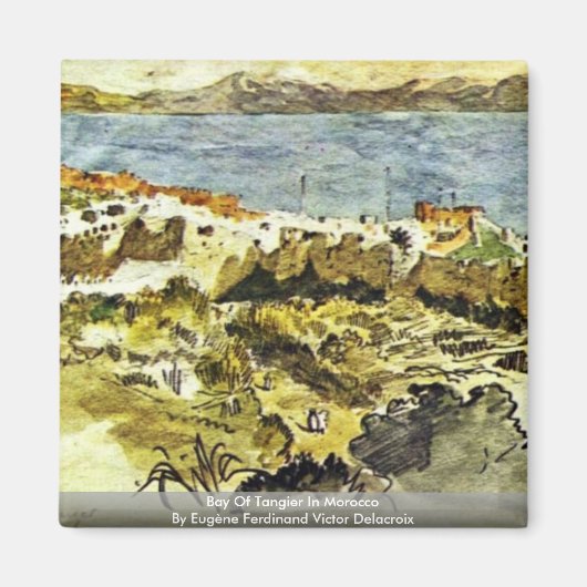 Aimant Baie De Tanger Au Maroc (Devant)