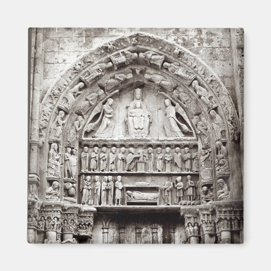 Aimant Baie droite du Portail Royal, milieu du XIIe siècl (Devant)