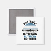 Aimant Baignade - Papillon papillon (Recto/Verso)