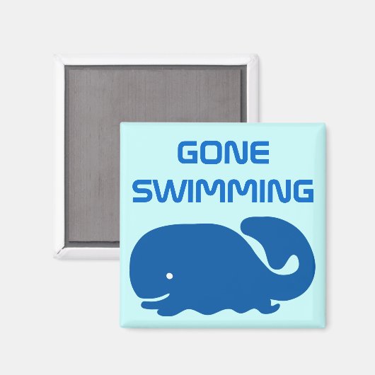 Aimant Baignade terminée (Recto/Verso)