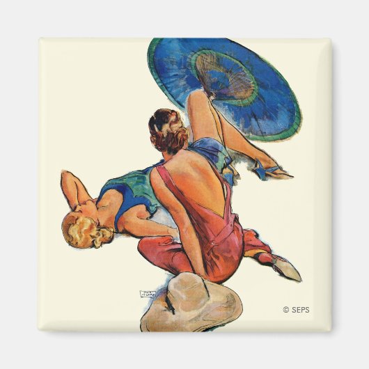 Aimant Baigneurs (Devant)