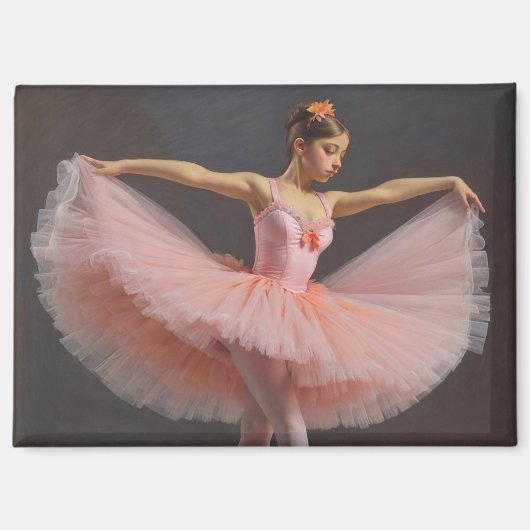 Aimant Bailarina desplegando su tutu  (Recto)