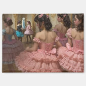 Aimant Bailarinas en una gran sala de estilo rocóco (Recto)