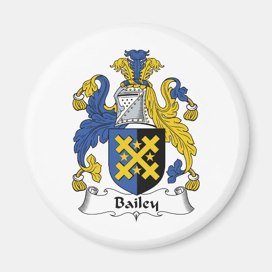 Aimant Bailey Family Crest (Devant)