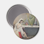 Aimant Bain de bain victorien (Recto/Verso)