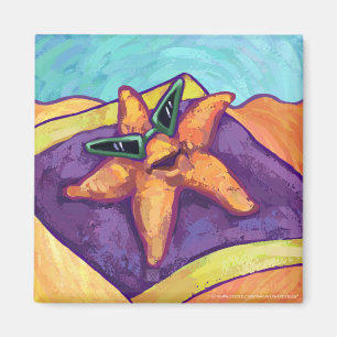 Aimant Bain de soleil Starfish