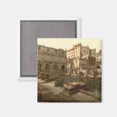 Aimant Bains romains et Abbaye I, Bath, Somerset, Anglete (Recto/Verso)