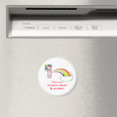 Aimant baisant licorne, Comment les arcs-en-ciel sont-ils (In Situ (Lave-vaisselle))