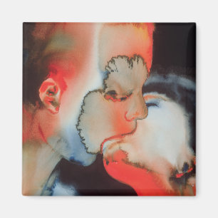 Aimant Baiser en gros plan 1988