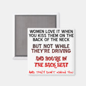 Aimant Baiser Sur Le Cou Funny Frigo Réfrigérateur Réfrig (Recto/Verso)