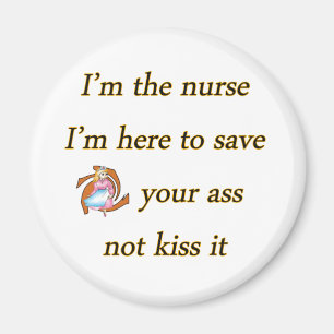 Aimant baisers de l'infirmière