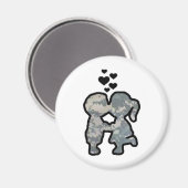 Aimant Baisers militaires (Recto/Verso)